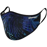 SMMASH Mundschutz Maske Wiederverwendbar, Hochwertiges Gesichtsmaske Waschbar, Multifunktional Trainingsmaske für Radfahren, Laufen, Staubschutzmaske für Damen, Herren (L/XL, Tropica)