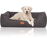 Knuffelwuff 14097-015 Hundebett Hundekörbchen Hundesofa Hundekissen Hundekorb Bezug Waschbar Grosse Hunde Xxl Lotte G