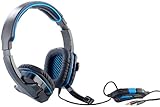 Mod-it Kopfhörer mit Mikrofon: Gaming-Headset mit Lautstärkeregler und Mikrofon-Stummschalter (Headset mit Micro)