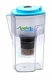 Wasserfilter AcalaQuell® One | Hellblau | Aktivkohle Wasserfilter | Höchste Filterleistung - mehrschichtig | BPA u. BPB frei | ReNaWa® - Technology | Kreiert köstlich schmeckendes, wohltuendes W