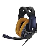 Epos I Sennheiser GSP 602 Gaming Headset, Geräuschunterdrückendes Mikrofon, Flip-to-Mute, Ergonomisch, Ohrpolster, Kompatibel mit PC, Mac, PS4, PS5, Xbox Series X & One, Nintendo Switch, Blau/Schw