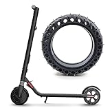 ZQD 8 1/2 Ersatzräder, M365 Roller Rad Bienenwaben Gummi Vollreifen, rutschfest Winterreifen, Schlauchloser Für Xiaomi M365 Mijia Elektro-Fahrrad-Skateb