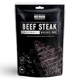 The Meat Makers | BIG PACK Original Dried Beef Jerky Steak (200g) – Trockenfleisch Rindfleisch Für M