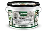 Ultrament Knetbeton, Weiß 2,5 kg, Beton, Grau, 14.5 x 20 x 14.5