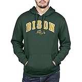 Top of the World Herren Fleece Pullover Hoodie Kapuzen-Sweatshirt, waldgrün, M