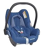 Maxi-Cosi Cabriofix Babyschale Gruppe 0+ Isofix, 0-12 Monate, Essential Blue, 0-13 kg