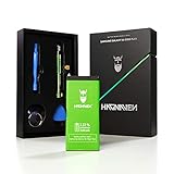 Hagnaven® Li-Polymer Akku für Samsung Galaxy S6 Edge Plus EB-BG928ABE | LEISTUNGSSTARKER Ersatzakku & Werkzeug | HÖHERE KAPAZITÄT | 3100 mAh | QUALITÄTSZELLEN | Produktionsjahr 2021 | Unbändig