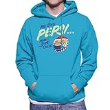 Pepsi Cola Ice Cold Bottle Cap Men's Hooded Sw