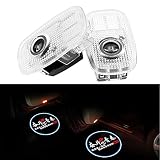 JIUHE for Mercedes Benz. CLS CLA E. Klasse A207 C207. LED Ghost Shadow Light Autotür Logo Dekor Lampe Projektor Willkommen Luces Taschenlampe (Color : 4pcs, Emitting Color : 05.Wreath BlueCirlce)