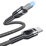 USB C to USB C Cable 6.6ft/2M, Essager Type C 100W Fast Charging Cable, USB-C Charger Cable Compatible with Samsung, MacBook Pro 2020/2019, Samsung Galaxy S20/S10/S9, Surface Book 2, USBC Laptop