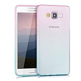 kwmobile Hülle kompatibel mit Samsung Galaxy A5 (2015) - Handyhülle - Handy Case Zwei Farben Pink B