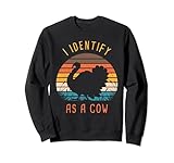 I Identify as a Cow: Thanksgiving Truthahn Humor Zitat Sw