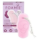 Foamie - Fester Conditioner | 80g | Für feines und trockenes Haar - sorgt für mehr Volumen | Açaí-Beeren und Mandelextrakte | 100% vegan - ohne Plastik - keine T