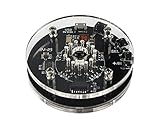 Wnuanjun 1 stück Audio DIY in-18 Single-Tube Glow Clock Nixie Taktrohre (Nicht einschließen Röhre) Micro USB 5V 1A (Farbe : Not Include Tube)