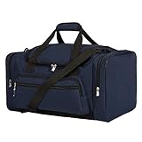 Reisetasche Sporttasche Sporttasche mit Schultergurt für Fitnessstudio, Sport, Reisetasche (Blau)