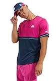 ellesse T-Shirt Herren Spike Tee Dunkelblau Pink Navy Pink, Größe:M