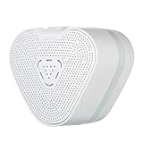 Mini Erdgasdetektor Brennbare Gasleckage Alarm Monitor Detektor Sniffer Methan LNG LPG. Erdgas- Verflüssigungsgaskohlegaskennung EU Stecker (Color : White)