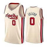 MYHL Basketball-Trikot 19-20 Saison 0 Lilard City Edition Beige Sweatshirts Atmungsaktive Weste, S-XXL Beige-L