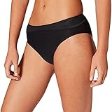 S by sloggi Damen Smooth High Leg Brief Panties, Black, XL