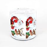 Toilettenpapier 1 Rolle Rudi for Christmas | Weihnachtsmann | Rentier | Winter | Weihnachten | Geschenkartikel 33x33