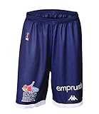 Nantes Basket Hermine Nantes Short Officiel Extérieur 2018-2019 Basketball, blau, 3XL