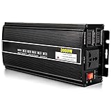 LJHSS Modifizierter Sinus Wechselrichter Spannungswandler - 1500 Watt 12V24V DC Bis 230V / 240V AC Converter-2AC-Verkaufswagen- Wechselrichter Zwei Kühlfans- Spitzenleistung 3000 W