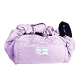 The Flat Lay Co. Kosmetiktasche | flach liegend Kosmetiktasche | Inhalt nicht im Lieferumfang enthalten (alles | 50 cm, lila)