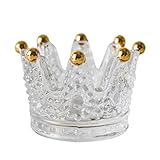CAIMEI Aschenhalter Dauerhafte Zigarettenhalter Kristallklarer Aschenbecher, 2.2X2.9X2.1In Desktop-Glas-Aschenbecher, Geeignet Für Home O