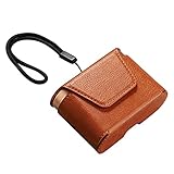 PartyKindom Drahtlose Kopfhörer Ledertasche Tragbare Kopfhörer Aufbewahrungsbox Schutz Headset Tasche Kompatibel für Sony WF- 1000XM3 () für Geschenk