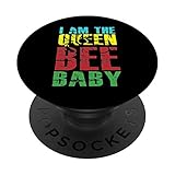 I Am The Queen Bee Melanin Pride Black Lives Matter Geschenke PopSockets mit austauschbarem PopGrip