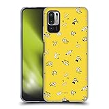 Head Case Designs Offizielle Minions Rise of Gru(2021) Augen Muster Humor Soft Gel Handyhülle Hülle kompatibel mit Xiaomi Redmi Note 10 5G