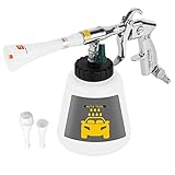 everfarel Auto Reinigungspistole, Innenreiniger Waschpistole, Hochdruck Auto Innenraum Reiniger mit einstellbarem Luftventil für Auto, Armaturenbrett, Ledersitze,Tepp