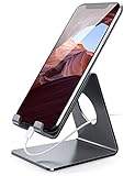 Handy Ständer, Lamicall Handy Halterung - Handyhalterung, Halter für iPhone 13 Pro, 12 Pro Max Mini, 11 Pro, Xs Max, XR, X, 8, 7, 6 Plus, SE, 5, Samsung S10 S9, Huawei, Schreibtisch, Smartphone - g