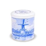 Fortuin Wilhelmina Pepermunt Pfefferminze Delft Blauw Dose Geschenk500g