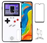 Homi2019 Game Hülle für Huawei P30 Pro, Retro 3D Schutzhülle mit 36 kleinen Spielen, Full Color Display, Cooler Telefonkasten des kreativen Entwurfs (Gratis Geschenk- Handy-Displayschutzfolie)