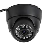 Dome-Kamera, 20M Nachtansicht Dc12V Weitwinkel-Web-Remote-Konfiguration Home-Security-Kamera, für Computer(Australian regulations)