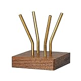 B Blesiya Nussbaum Holz Basis Kaffee Filter Halter Kaffee Papier Lagerung Rack für Flache/Platz/Boden Filter Papier Container - Cup-Shap
