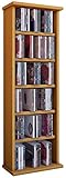 VCM 25243 Regal DVD CD Rack Medienregal Medienschrank Aufbewahrung Holzregal Standregal Möbel Schrank Möbel Farbwahl 'Vostan'