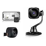 HD Mini-Spionagekamera, Mini- Kamera WiFi. HD 1080P IP. Camcorde Night Vision Motion Detection Alarm Micro Home Security Surveillanc Remote Control Monitor(enthält Tf. Karte) (Color : 64G)