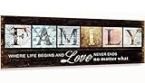 YALKIN Diamant-Malerei-Set für Erwachsene, Familie Diamond Dotz Art (80 x 30 cm) Full Drill Kristall Strass Stickerei Bilder, Wanddekoration Stress und Angst, Familie Diamant M