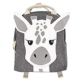 Briskorry Schulrucksack Mädchen Jungen Schulranzen Niedliche Cartoon-Tiere Schultasche mit Ergonomischem Design Rucksack Campus Backpack Daypacks Freizeitrucksack Rucksäcke Modisch Schule Bag