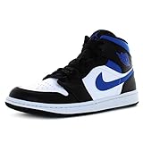 Nike Unisex Basketballschuhe, White/Racer Blue-black, 43 EU