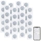 Callstel NFC Anhänger: 40er-Set NFC-Tag-Sticker, kompatibel mit iOS & Android, 504 Byte (Digitale NFC-Visitenkarte)