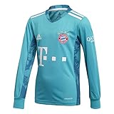 adidas Kinder 20/21 FC Bayern Goalkeeper Jersey Torwarttrikot, Labgrn, 176