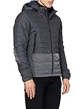 Scotch & Soda Herren Short Quilted Nylon Jacket with Detachable Hood Jacke, Schwarz (Black 0008), Larg