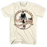 John Wayne Men's T Shirt Tomorrow is The Most Important Thing In Life Hero Quote Beige 3XL