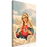 murando - Bilder Maria Madonna 40x60 cm Vlies Leinwandbild 1 TLG Kunstdruck modern Wandbilder Wanddekoration Design Wand Bild - Mutter Gottes Religion h-C-0193-b