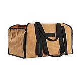 Tingting1992 feuerholzkorb Große Brennholz Tasche Kamin Träger Tote Holz Tasche Brennholz Halter Tragen Brennholz Tasche Für Outdoor Camping Picknick kaminholzreg