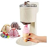 SADWF Eismaschine mit Kompressor, Softeismaschine, für Zuhause Ice Cream Machine, 1000ml Large Capacity,Automatische Frucht Eismaschine in Der Küche für Z