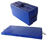 Universal Bodenmatte 4-teilig 200x100 Stärke 10 cm Weichbodenmatte klappb